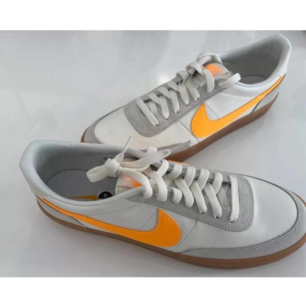 Nike Killshot 2 Leather Sneakers Sail Laser Orange Gum 432997-125 Men's SZ 7.5 - Picture 7 of 7